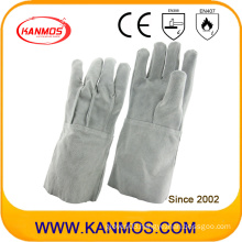 Genuine Leather Industrial Safety Welding Work Gloves (11122)